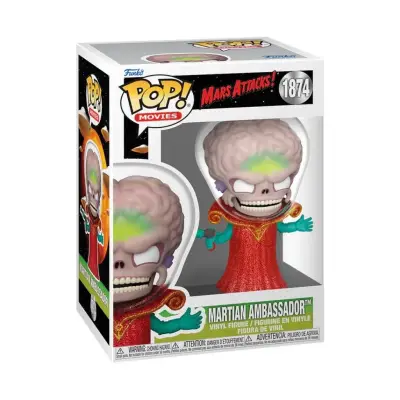 Funko Pop Movies Mars Attacks - Martian Ambassador 83565 - 2
