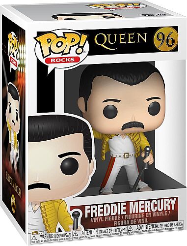 Funko Pop Rocks Queen - Freddie Mercury Wembley 1986 33732 - 2
