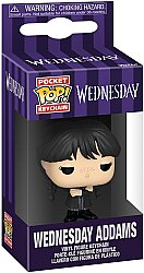 Funko Pop TV Anahtarlık: The Addams Family- Wednesday Addams (Black Coat) - 2