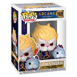 Funko Pop Tv Arcane Lol S1 - Heimerdinger W/Poro 80193 - 1