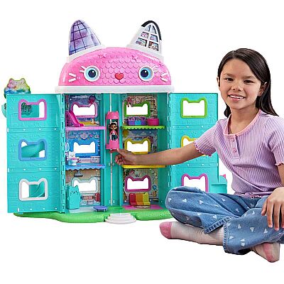 Gabby’s Dollhouse Sesli ve Işıklı İnteraktif Oyun Evi - 73 cm - 1
