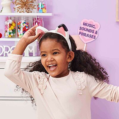 Gabby’s Dollhouse Sesli ve Işıklı Kedi Kulağı Taç B/O S01036436 - 2