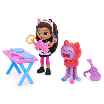 Gabby's Dollhouse Cat-Tivity Paketi Gabby'Nin Kitty Karaokesi 6062027 - 2