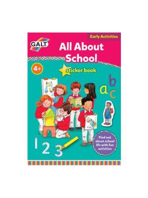 Galt All About School 4 Yaş+ Aktivite Kitabı L3123H - 1