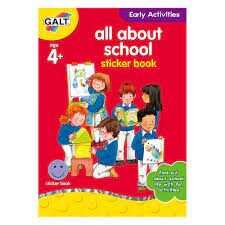 Galt All About School 4 Yaş+ Aktivite Kitabı L3123H - 3