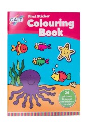 Galt First Sticker Colouring Book 3 Yaş+ Aktivite Kitabı A3068C - 1