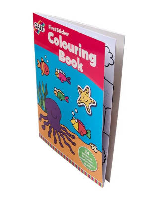 Galt First Sticker Colouring Book 3 Yaş+ Aktivite Kitabı A3068C - 2