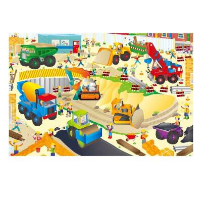 Galt Giant Floor Puzzle Contruction 30 Parça 3-6 Yaş Yapboz A1013K - 3