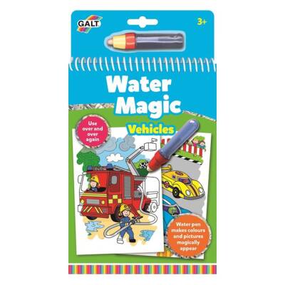 Galt Water Magic Sihirli Kitap Vehicles 3 Yaş+ 1004933 - 1