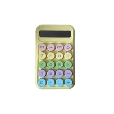 Giftpoint Hesap Makinesi 4/S Renkli Tuşlu Hesap Makinesi-Rz-819 - 1