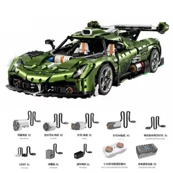 Giftponit Blok Car 3838 Pcs. Puzzle-10628 - 2