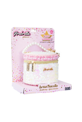 Girabrilla Işıltılı Bavul Omuz Çanta Tm-1040 - Girabrilla