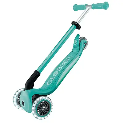 Globber Elite Deluxe Işıklı Scooter - Koyu Mint - 6