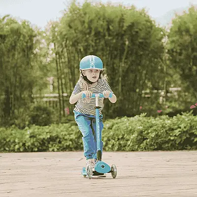 Globber Elite Deluxe Işıklı Scooter - Koyu Mint - 7