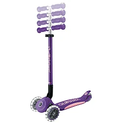 Globber Elite Deluxe Işıklı Scooter - Koyu Mor - 5