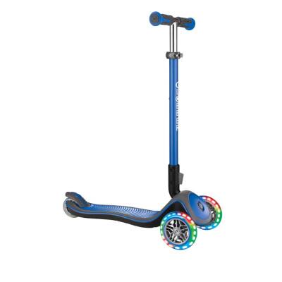Globber Elite Deluxe Işıklı Scooter - Lacivert 444-400 - 2