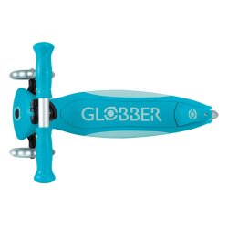 Globber Elite Deluxe Işıklı Scooter - Mavi 439-605 - 7