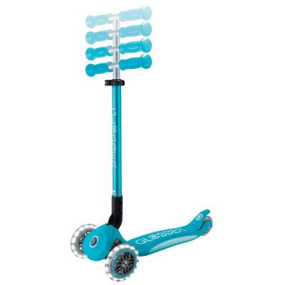 Globber Elite Deluxe Işıklı Scooter - Mavi 439-605 - 2