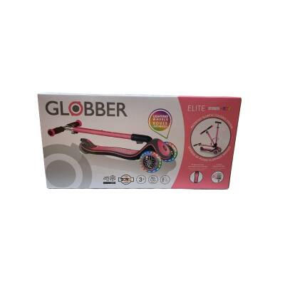 Globber Elite Deluxe Işıklı Scooter - Pembe 444-410 - 9