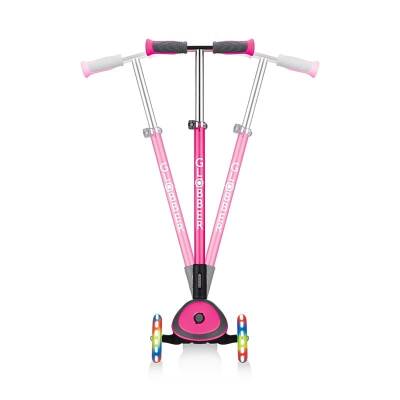 Globber Elite Deluxe Işıklı Scooter - Pembe 444-410 - 8