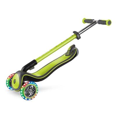 Globber Elite Deluxe Işıklı Scooter - Yeşil 444-406 - 6