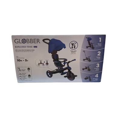 Globber Explorer 4in1 Trike Bisiklet - Kraliyet Mavisi 634-100 - 9