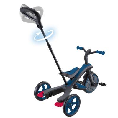 Globber Explorer 4in1 Trike Bisiklet - Kraliyet Mavisi 634-100 - 8