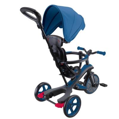 Globber Explorer 4in1 Trike Bisiklet - Kraliyet Mavisi 634-100 - 3