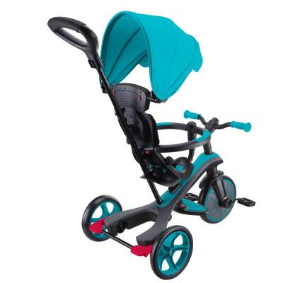 Globber Explorer 4in1 Trike Bisiklet - Mavi 634-105 - 3