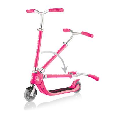 Globber Flow 125 Katlanabilir Scooter - Fuşya 773-110 - 6