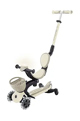 Globber Go Up Baby 360 Işıklı Scooter - Koyu Bej 844-466 - 3
