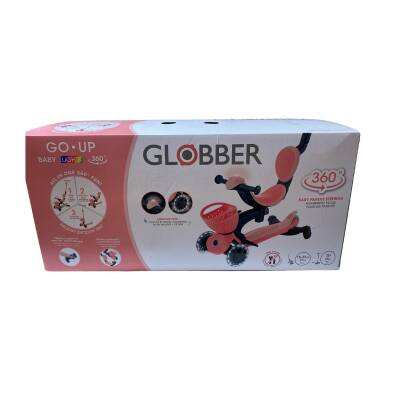 Globber Go Up Baby 360 Işıklı Scooter - Koyu Pastel Pembe 844-210 - 9