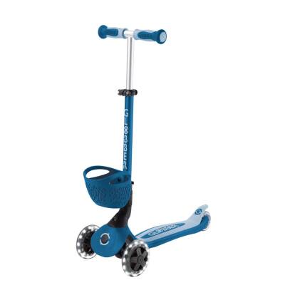 Globber Go Up Baby 360 Işıklı Scooter - Pastel Mavi 844-100 - 5