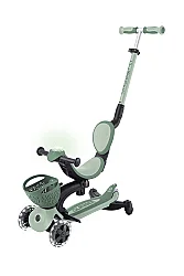 Globber Go Up Baby 360 Işıklı Scooter - Zeytin Yeşili 844-104 - 1
