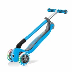 Globber Go Up Deluxe Işıklı Scooter - Mavi 646-101 - 5