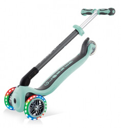 Globber Go Up Deluxe Işıklı Scooter - Mint Yeşili 646-206 - 5