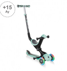 Globber Go Up Deluxe Işıklı Scooter - Mint Yeşili 646-206 