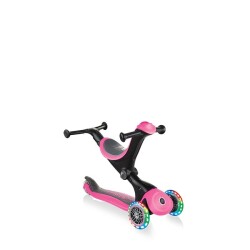 Globber Go Up Deluxe Işıklı Scooter - Pembe 646-110 - 2