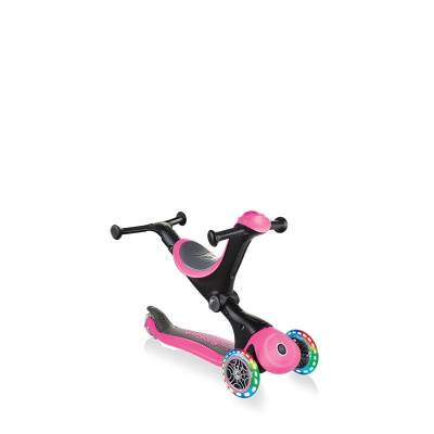 Globber Go Up Deluxe Işıklı Scooter - Pembe 646-110 - 2