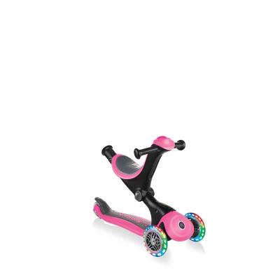 Globber Go Up Deluxe Işıklı Scooter - Pembe 646-110 - 3
