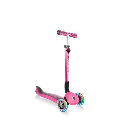 Globber Go Up Deluxe Işıklı Scooter - Pembe 646-110 - 4