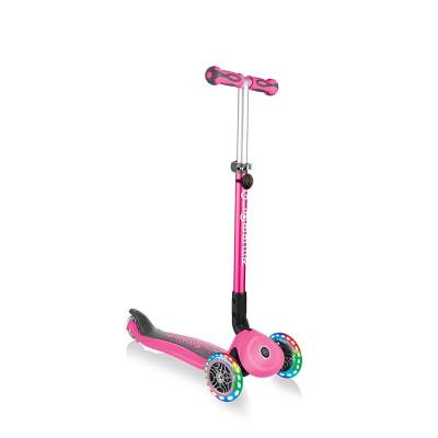 Globber Go Up Deluxe Işıklı Scooter - Pembe 646-110 - 5