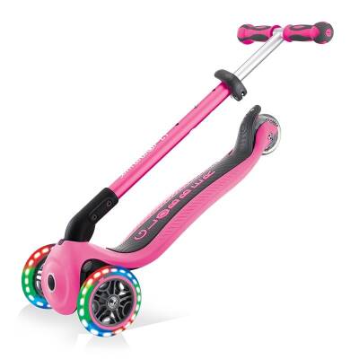 Globber Go Up Deluxe Işıklı Scooter - Pembe 646-110 - 7