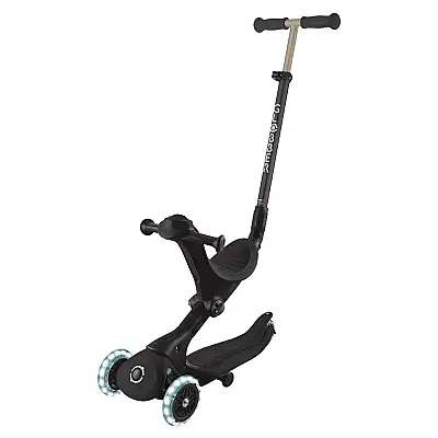 Globber Go Up Deluxe Işıklı Scooter - Siyah - 1
