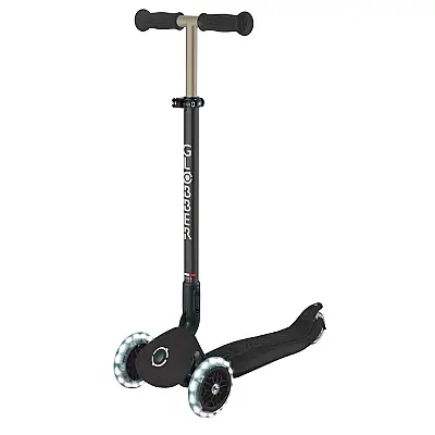 Globber Go Up Deluxe Işıklı Scooter - Siyah - 3
