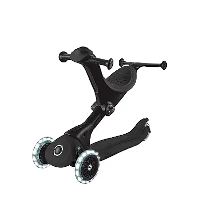 Globber Go Up Deluxe Işıklı Scooter - Siyah - 4