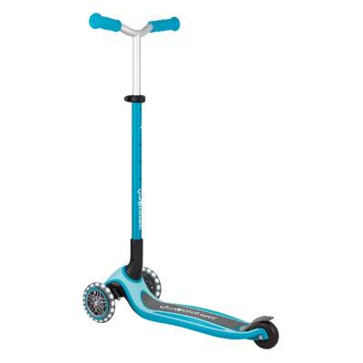 Globber Master Işıklı Katlanabilir Scooter - Okyanus Mavisi 663-100 - 4