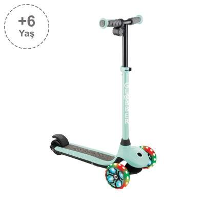 Globber One K E-Motion 4 Plus - Işıklı Elektrikli Scooter - Mint Yeşili 755-206 - 1