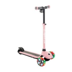 Globber One K E-Motion 4 Plus - Işıklı Elektrikli Scooter - Pastel Pembe 755-210 - 2