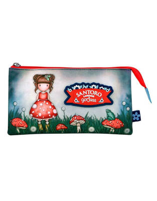 Gorjuss Little Mushroom Üç Cepli Kalem Kutusu 1280GJ07 - 1